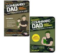 Neil Sinclair 2 Books Collection Set (Commando Dad, Pocket Commando Dad)