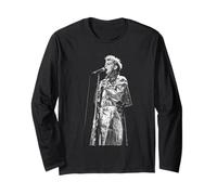 Neil Tennant Pet Shop Ragazzi in Tour Birmingham NEC 1989 Maglia a Manica