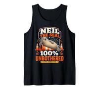 Neil The Seal 100 Percent Unbothered Funny Neil The Seal Canotta