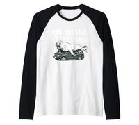 Neil The Seal Ungovernable Southern Elephant Seal Maglia con Maniche Raglan