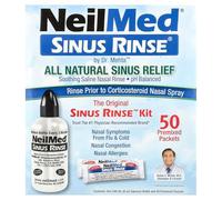 NeilMed Original Sinus Rinse Kit with 60 Premixed Sachets