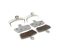 Neini Pastiglie Freno per Bicicletta e Moto, AVID o SRAM DB8, Argento, Lega di Alluminio e Mescola Semi-Metallica, 4 Paia per 4 Pinze, Guida RE Pinza, Codice R 2011+, DB8