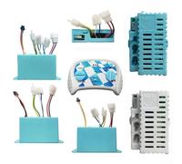 NEIQIUWING 2 4G RC Bambini Controller e Ricevitore per 12V Ride on Car, dettagliata Impostazione e Frequenza Binding Guida (40A 7P Set completo)