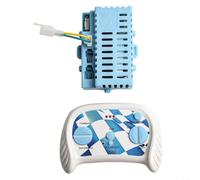NEIQIUWING 2 4G RC Bambini Controller e Ricevitore per 12V Ride on Car, Impostazione Dettagliata e Frequenza Binding Guida (40A 5P B Set Completo)