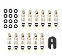 NEIQIUWING 2/6/12 pezzi di ricambio e utensili per valvole Presta su tubi per bici da strada