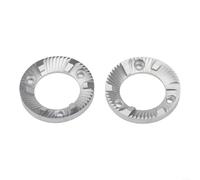 NEIQIUWING 40mm Macinatore Disco Coppia di dischi in metallo per macinacaffè, parte superiore e inferiore robusta, ricambio compatibile per macinini a chicchi di caffè, macinazione precisa per aroma