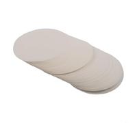 NEIQIUWING Carta filtrante per caffè rotonda, da 51 a 60 mm, per macchina da caffè espresso e caffettiera, 100 pezzi in legno per un'estrazione chiara e un gusto pieno (58 mm)