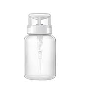 NEIQIUWING Contenitore vuoto da 200 ml per il trasporto di liquidi con fürtel con per dosatore a pressione