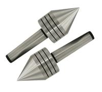 NEIQIUWING MT1 - Punta di centraggio vivente per tornitura di legno, 60 gradi, cuscinetti a sfera, guarnizione, acciaio 40Cr