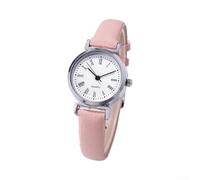 NEIQIUWING Orologio al quarzo da donna con cinturino in pelle, quadrante elegante, cassa robusta in lega di zinco, preciso, adatto all'uso quotidiano per il tempo libero e l'ufficio, chiusura in