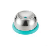 NEIQIUWING Perforatore semiautomatico con meccanismo a molla e copertura protettiva per forare in modo sicuro il guscio delle uova, impedisce lo scoppio durante la cottura, nero (colore azzurro)