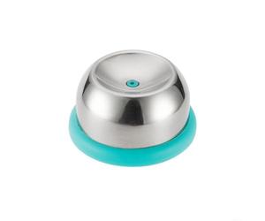 NEIQIUWING Perforatore semiautomatico con meccanismo a molla e copertura protettiva per forare in modo sicuro il guscio delle uova, impedisce lo scoppio durante la cottura, nero (colore azzurro)