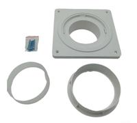 NEIQIUWING Piastra a parete di ventilazione rapida per asciugatrice che migliora la sicurezza riducendo potenziali rischi di incendio causati dall'accumulo di pelucchi