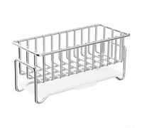 NEIQIUWING Porta spugna lavello organizer scolapiatti cucina stoccaggio per scaffale senza fori ventilato salvaspazio per cucina bagno soggiorno multicolore a scelta