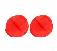 NEIQIUWING Set di 2 coperchi paraspruzzi per lattine standard con chiusura a scatto, conservazione dell'anidride carbonica fino a 24 ore, lavabile in lavastoviglie, multicolore (rosso)