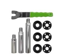 NEIQIUWING Set di prolunga per smerigliatrice angolare versatile da 10 pezzi, per aste e chiavi regolabili