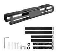 NEIQIUWING Supporto portatile per altoparlante per JBL per Xtreme 5 per Soundlink per Flex per Sony SRS - Supporto regolabile orientabile inclinabile per auto per cruscotto scooter esterno nero