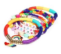 NEITWAY Braccialetto KPop 6 set, braccialetti per cantanti coreane, accessori gioielli Kpop per appassionati, kit braccialetti per fan dei film pop coreani Accessori