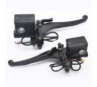 Neixlyi Leva frizione regolabile Leva della pompa idraulica cilindro principale frizione per moto da 22 mm leve del freno risciò elettrico(Pair)