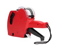 Neiyty Etichettatrice Manuale a 8 Cifre con Pistola per Cartellini del | Strumento Portatile per la Determinazione dei Prezzi per Abbigliamento e Vendita Al Dettaglio, Corpo in Plastica Adatto per