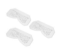 Neiyty Fustelle per Metalli, Materiale Durevole in Acciaio Al Carbonio | Versatile per realizzare biglietti, Facile da tagliare vari materiali, Compatibile con le fustelle più diffuse, Set da 3