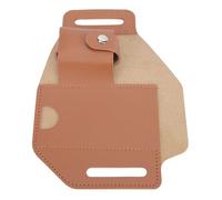 Neiyty Guaina Multiuso in Pelle PU, Organizer Realizzato a Mano con Passante per Cintura per Campeggio All'aperto, Escursionismo e Uso Quotidiano, Adatto per Cinture da 1,5 Pollici (Marrone chiaro)