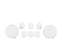 Neiyty M5 Valvole Antiriflusso per Tiralatte a Becco D'anatra 6 Pezzi Valvole a Becco D'anatra 2 Pezzi Protezioni Antiriflusso in Silicone per Parti di Ricambio per Tiralatte