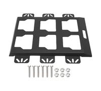 Neiyty Piastra di Montaggio per Cassetta degli Attrezzi, Piastra di Base in Acciaio Inossidabile per di Stoccaggio e Organizzazione degli Attrezzi da Imballaggio, con Viti e Dadi per