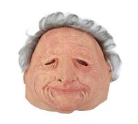 Neiyty Realistico Lattice Vecchio Uomo Vecchia Signora Copricapo Maschera