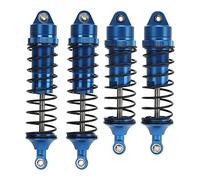 Neiyty Resistente Ammortizzatore RC in Lega di Alluminio per Slash 4x4 1/10 Stabilità Migliorata e Controllo delle Vibrazioni 4 Conteggi (Blu Scuro)