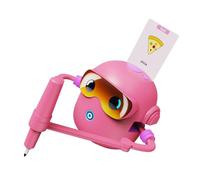 Neiyty Robot da Disegno, Giocattolo per L'apprendimento Automatico della Pittura con 100 Carte e Penne Colorate, per Bambini per Migliorare la creatività e la Coordinazione Occhio-mano