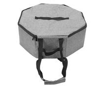 Neiyty Scatola Portaoggetti Pieghevole per Cappelli, Porta Cappelli da Viaggio con Supporto in Pannello Rigido e Maniglie per a Tesa Larga, da Sole, da