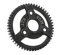 Neiyty Set Ingranaggi Cilindrici e Pignoni per Auto RC di Alta qualità per Slash 2WD 1/10, 52T e 16T 18T 20T in Acciaio Inossidabile