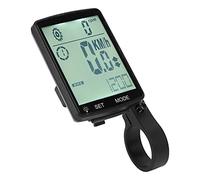 Neiyty Tachimetro Multifunzione Impermeabile per Computer da Bicicletta con Schermo LED per Accessori da Ciclismo (205-YA100 bianco)