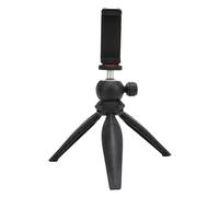 Neiyty Treppiede Telescopico per Action Camera, Bastone Selfie Portatile Stabile per Più Dispositivi, Connettore in Lega di Alluminio da 1/4 Pollici per Desktop Portatile