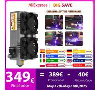 NEJE E80 130W modulo Laser testa per Laser marcatura legno incisore Cutter Router 3D Logo Smart CNC macchina da taglio per incisione Laser