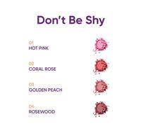Nejha - don't be shy - blush in polvere - 02 coral rose
