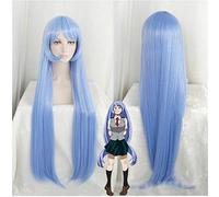 Nejire Hadou Cosplay Parrucca Boku no Hero Academia 3a stagione 110 cm Lungo rettilineo Anime My Hero Academia Capelli sintetici + Cappuccio parrucca