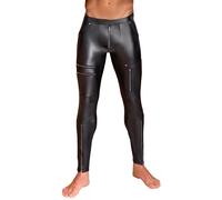 NEK Narrow Matte Look Trousers with Zips 2140314 Black XXL