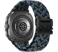 Nekiyo Tech Stretchy Braided Nylon Band for Galaxy Watch Ultra 2/1 47mm | Stretchy braided nylon, Parachute-style metal buckle, Lugless seamless fit, For Galaxy Watch Ultra 2/1 47mm (2024/2025/2026)