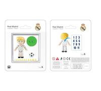 Neko Brands Licenza Ufficiale Real Madrid CF Figurina con 13 Punti di articolazione di Un Giocatore di 4 cm con Capelli biondi Corti. Include Adesivi. Regalo per Bambini e Bambine dai 7 Anni in su.
