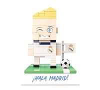 Neko Brands Licenza Ufficiale Real Madrid CF Giocatore con Parti intercambiabili. Set di Costruzione da 210 Pezzi. Regalo per Bambini e Bambine dai 7 Anni in su.