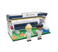 Neko Brands Licenza Ufficiale Real Madrid CF Panchina dei Giocatori 16 cm. Set di Costruzione con 184 Pezzi. Regalo per Bambini e Bambine dai 7 Anni in su.