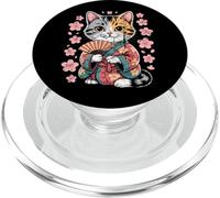Neko giapponese Kanji amante dei gatti retrò Anime Giappone Souvenir PopSockets PopGrip per MagSafe