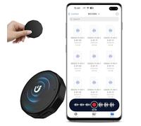 NekSide Mini Registratore Vocale - Funzione Magnetica Portatile, Registratore Audio-64GB,1800 Ore Archiviazione, DSP4.0 Registrazione HD Supporto OTG, Voice Recorder per Lezioni/Riunioni/Interviste