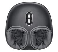 Nekteck Massaggiatore per piedi con calore, macchina per massaggio shiatsu per piedi profondo, compressione dell'aria, migliora la circolazione sanguigna e il benessere del piede (grigio scuro)