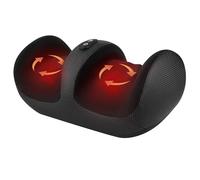Nekteck Massaggiatore Shiatsu per piedi con calore, massaggiatore per piedi e polpacci, con rullo massaggiante, leggero e compatto, per alleviare il dolore della circolazione, adatto per ufficio e