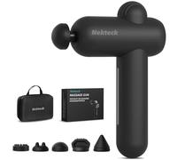 Nekteck Mini pistola massaggiante (Nero)