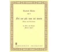 Nel cor piu non mi sento Op.4 - Flute - Book