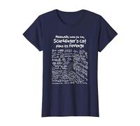 nel frattempo Inside The Box Schrodinger's Cat pianifica la Sua Vendetta Maglietta, Donna, Navy, L